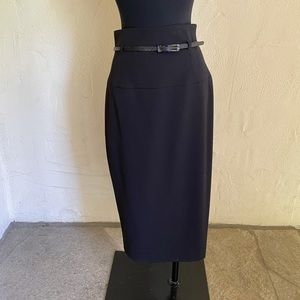 Black Halo Pencil Skirt